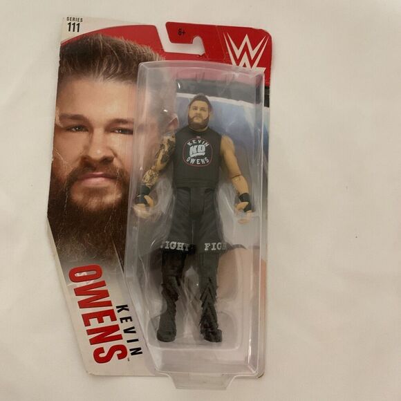 WWE Kevin Owens Action Figure (Series 111), COLLECTIBLE MATTEL WRESTLING FIGURE. - Picture 3 of 5
